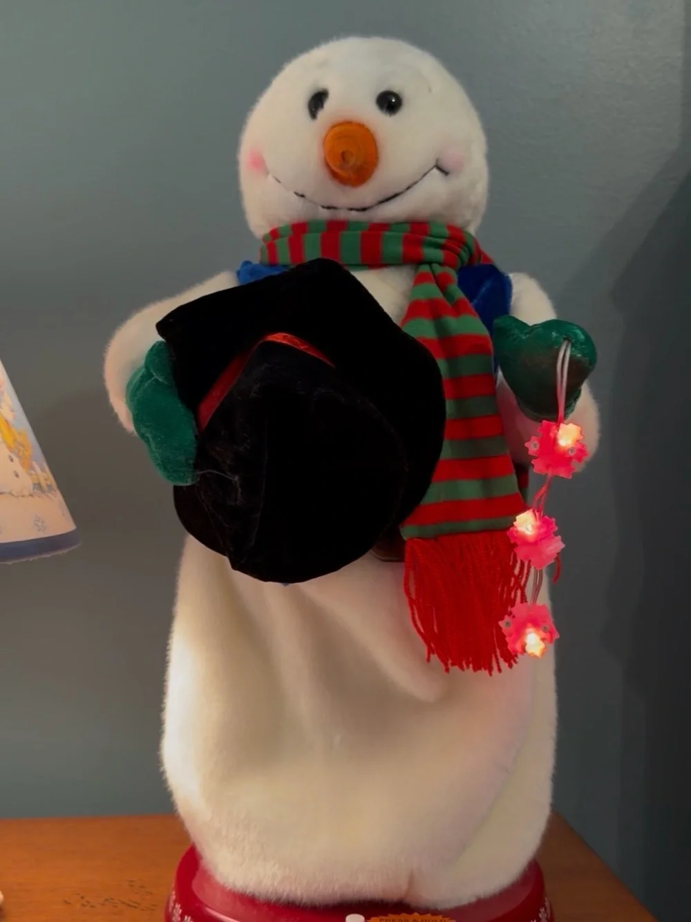 Vintage Rare 2004 Gemmy Holiday Spinning Singing “Snow Miser” Animated Snowman